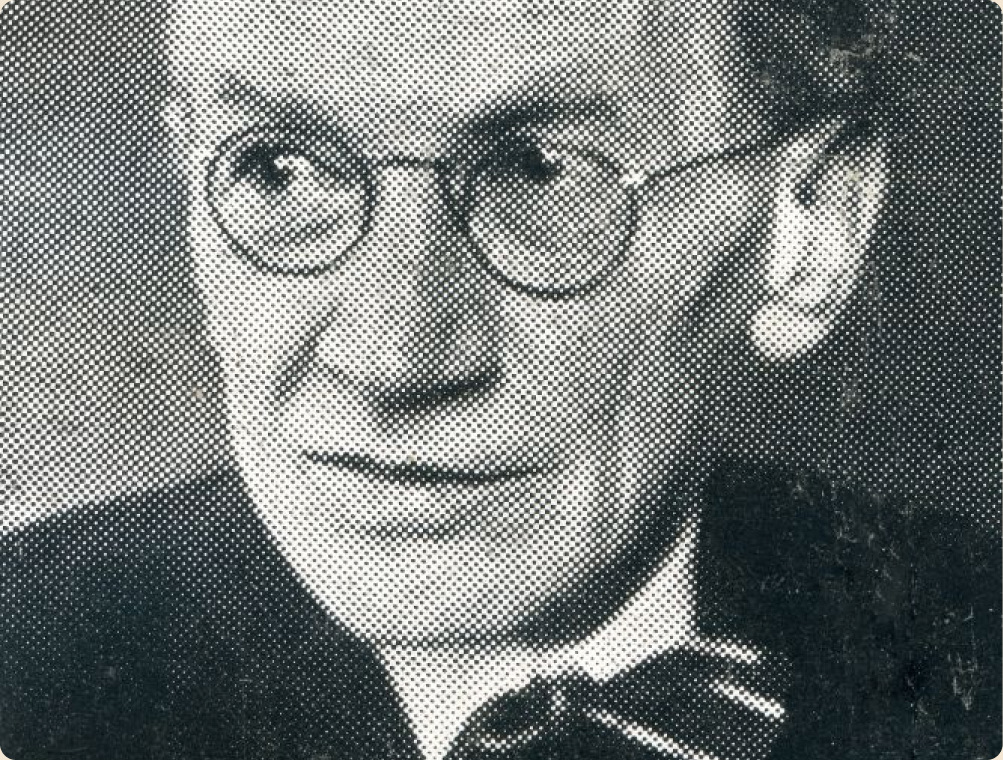 Črno-bel rastrski portret Otona Župančiča